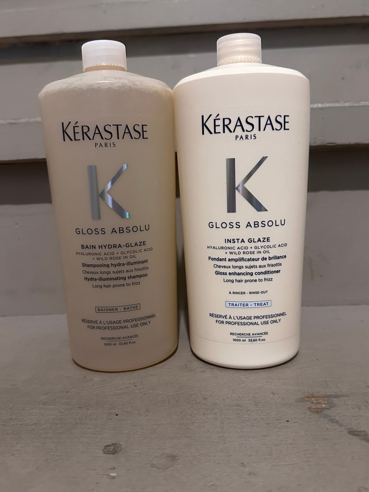 Kérastase Gloss Absolu Liter Duo NEW LINE! With Pumps