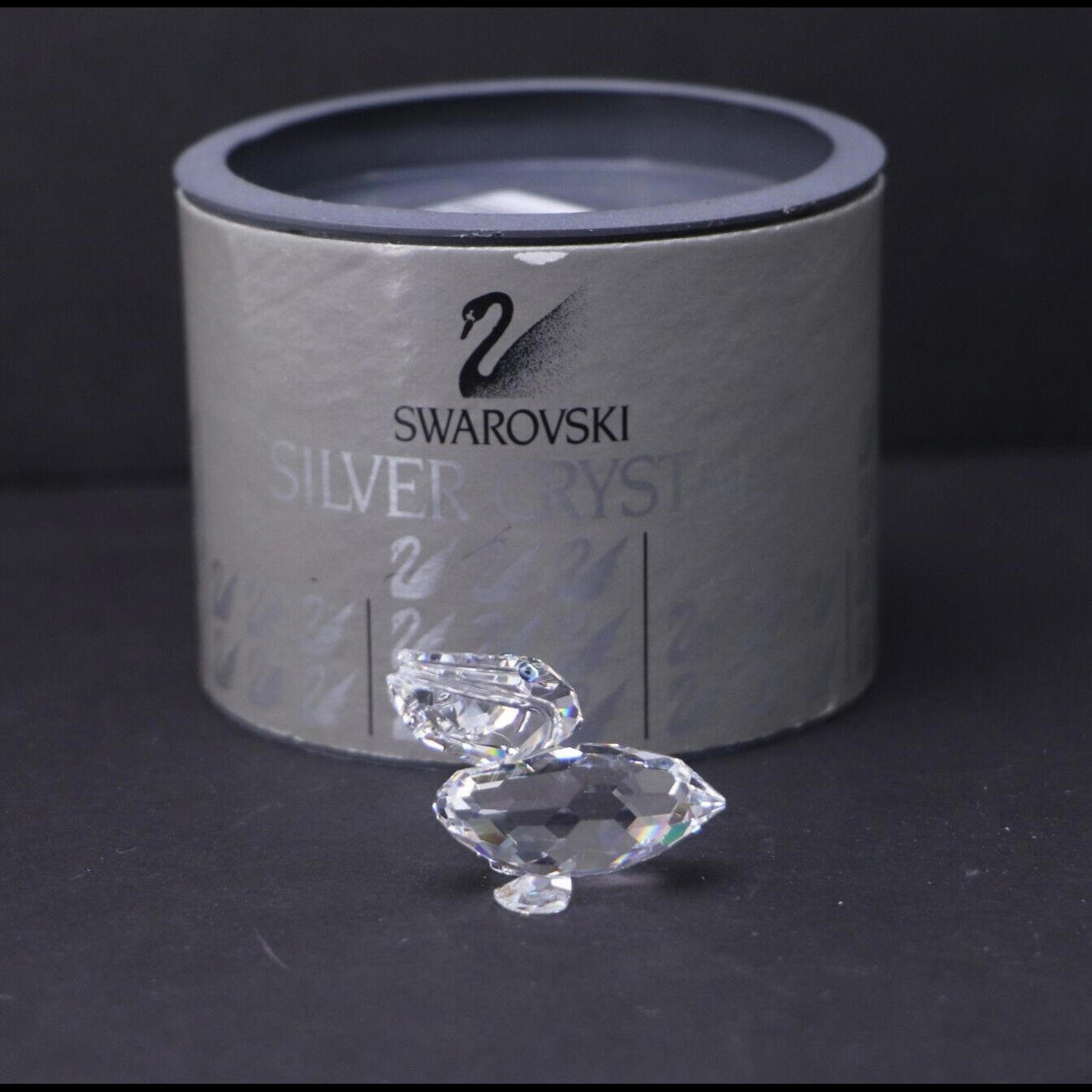 Swarovski Crystal Memories Silver Crystal Pelican Bird