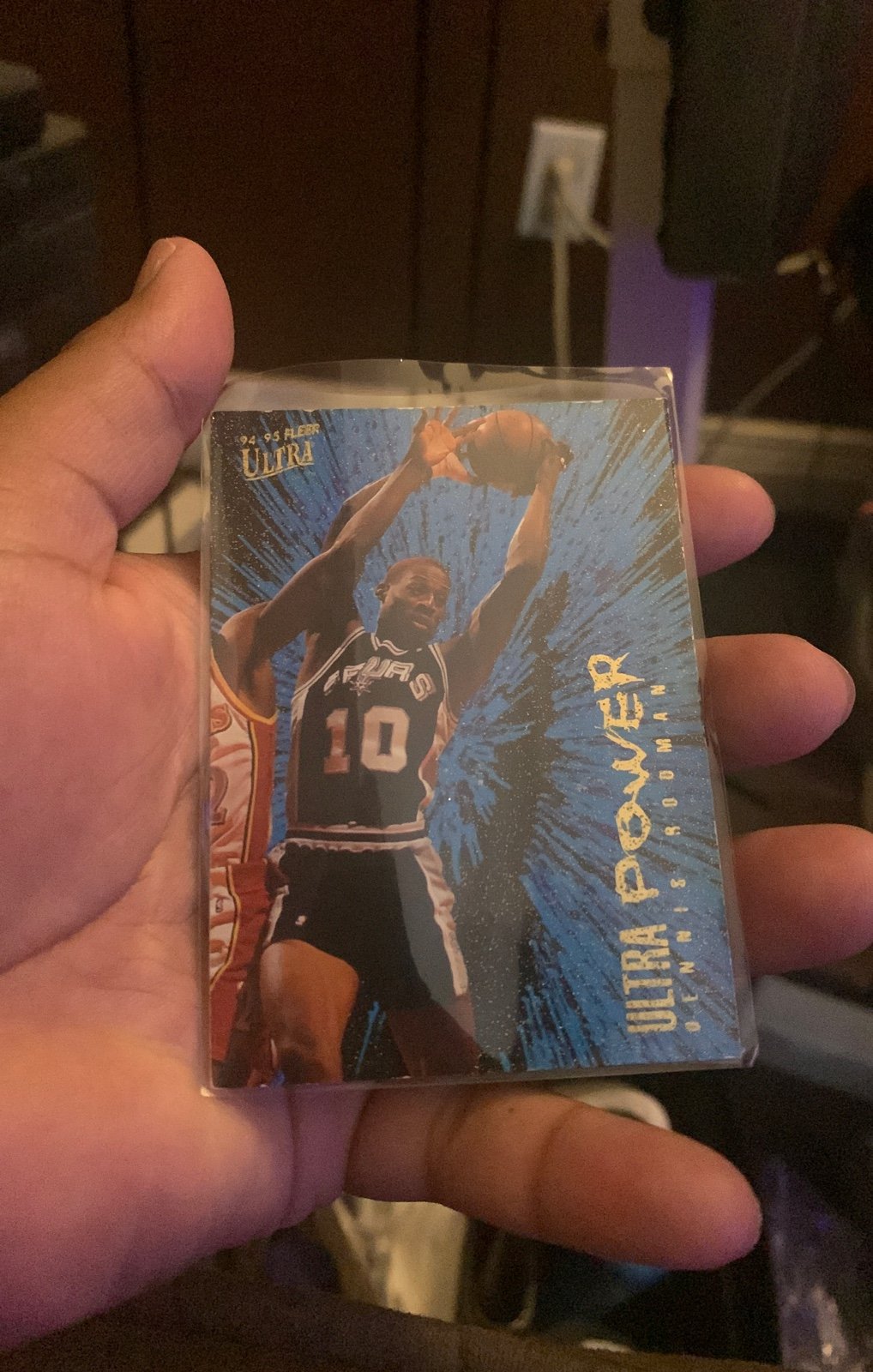 Dennis Rodman trading card