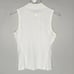 Lululemon 6 Lightweight Nulux Mock Neck Tank Top White Sleeveless