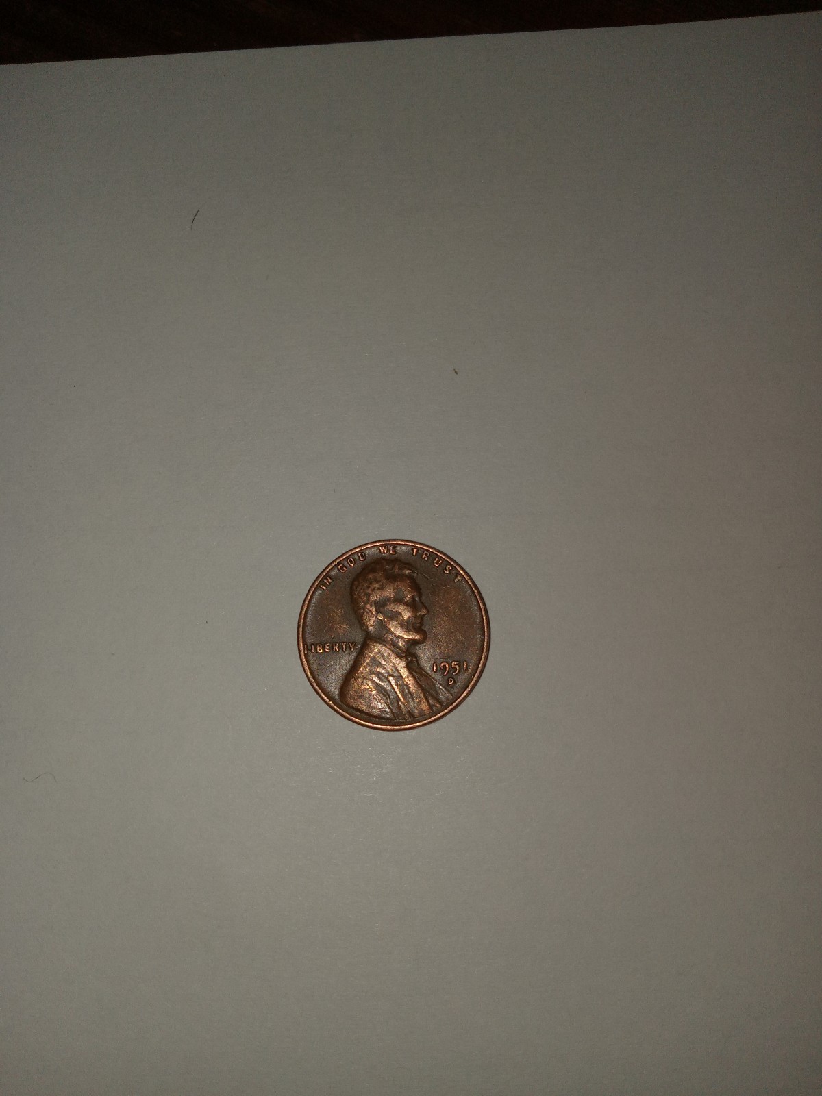1951 D wheat