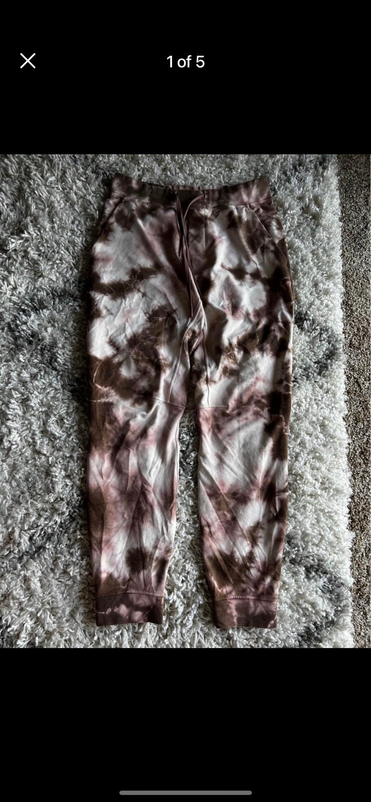 Lululemon City Sweat Jogger 29 *Earth Dye Earth Color Clay. Size medium.