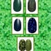 Deep Green (St Patty’s) & Navy Bundle-(x5 Sets) Nail Polish Strips