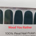 Deep Green (St Patty’s) & Navy Bundle-(x5 Sets) Nail Polish Strips