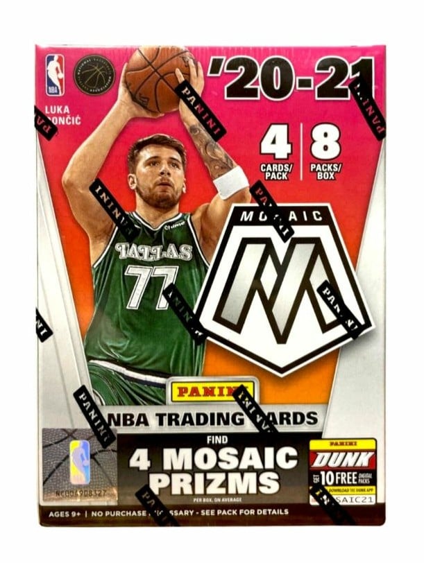 2020-2021 Mosaic NBA Basketball Blaster Panini