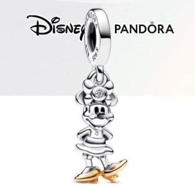 SALE!!! New Pandora Disney 100th Anniversary Minnie Mouse Dangle Charm
