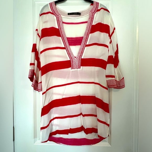 VIX Desert Helen Swim Cover Up Tunic Sz M