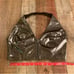 Ann Summers metallic silver halter top size 12