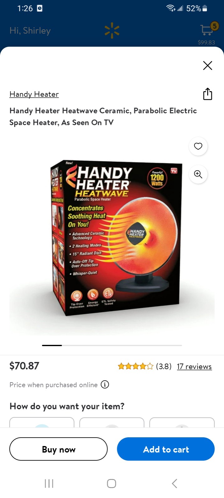 Handy Heater