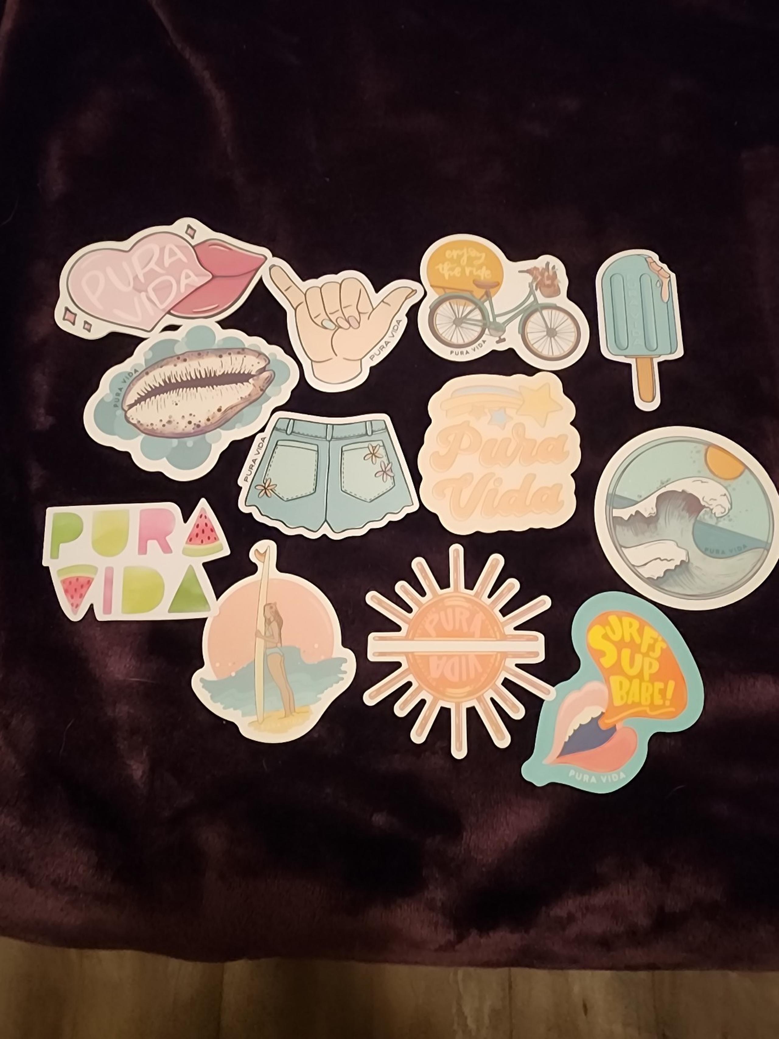 Pura Vida stickers