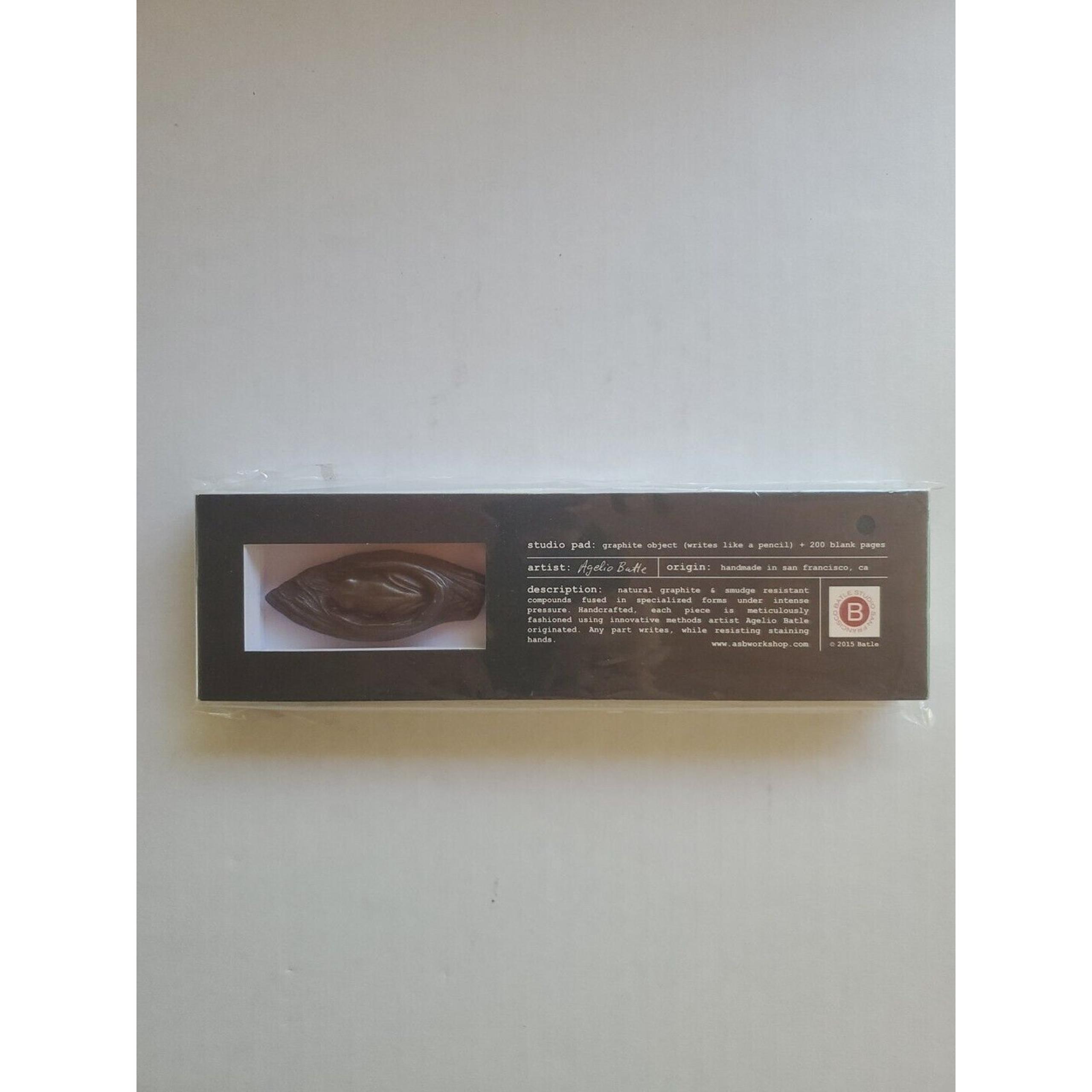 NIB Graphite Object Agelio Batle Studio San Francisco Graphite Frog Pencil