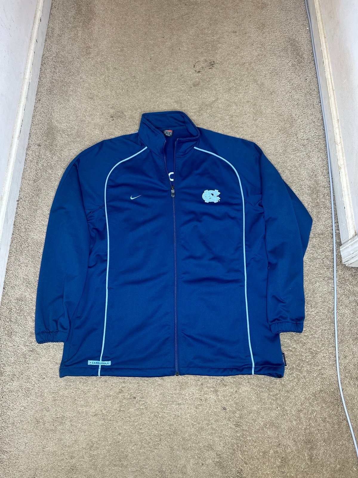 Crazy Vintage Nike Unc Taraheels Jacket