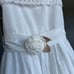 Beautifull Toddler girl white dress purchased from Italy, brand new no tag, 2T
