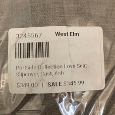 Love seat slip covers Outdoor