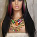 Celebrity wowfactor rainbow lace wig