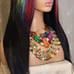 Celebrity wowfactor rainbow lace wig