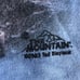Vintage Blue Brown Tie Dye Train Shirt The Mountain 2003 & 1999 Nature 2XL Lot 2