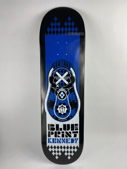BLUEPRINT skateboards deck 8.5 RARE quality Colin Kennedy Babushka