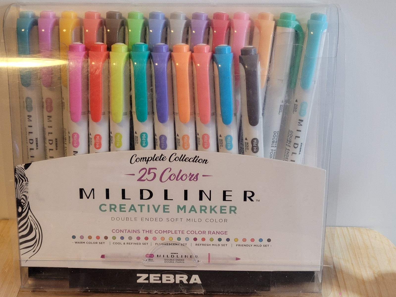 Zebra 25ct Mildliner Creative Markers