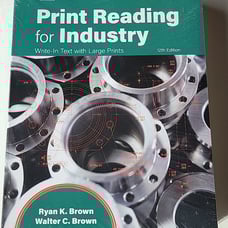 Print Reading for Industry by Ryan K. Brown and Walter C. Brown (2024, Trade...