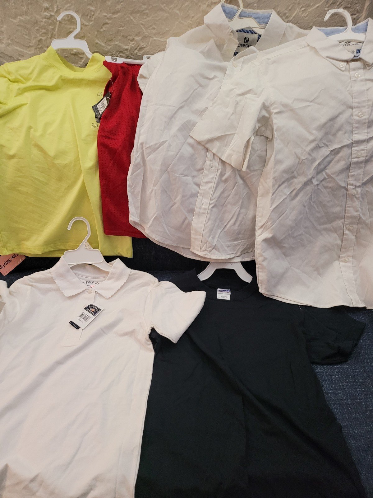 16 Boys Shirts Size L 12/14 And 14/16 (Brand New) w/tags In Excellent Condition.