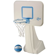 PoolSport Swimming Pool Basketball Hoop, White, 38.00 x 17.00 x 20.00 Inches