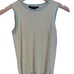 Theory 100% Cashmere Pale Yellow Sleeveless Sweater Size S