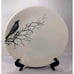 Victorian English Gothic Pottery XL 13 Serving Bowl Edward Challinor Crow Raven