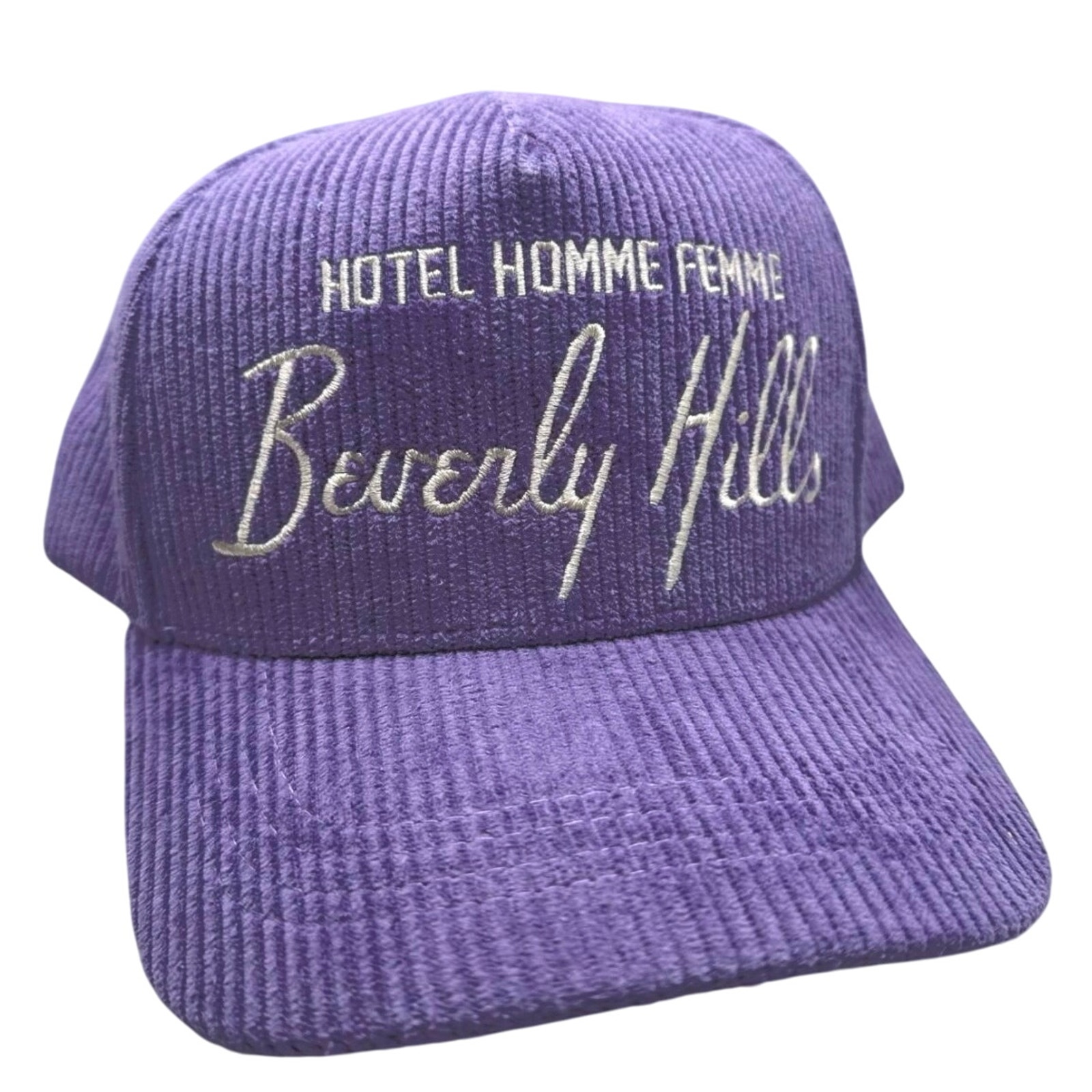 •NEW• Homme + Femme LA • Hotel Homme Femme Corduroy Hat in Tan