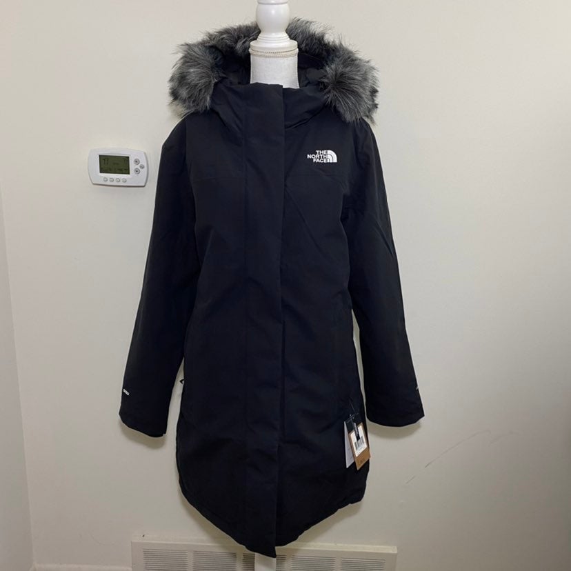 The North Face Women's Arctic Parka Down Coat TNF Black Sz XXL