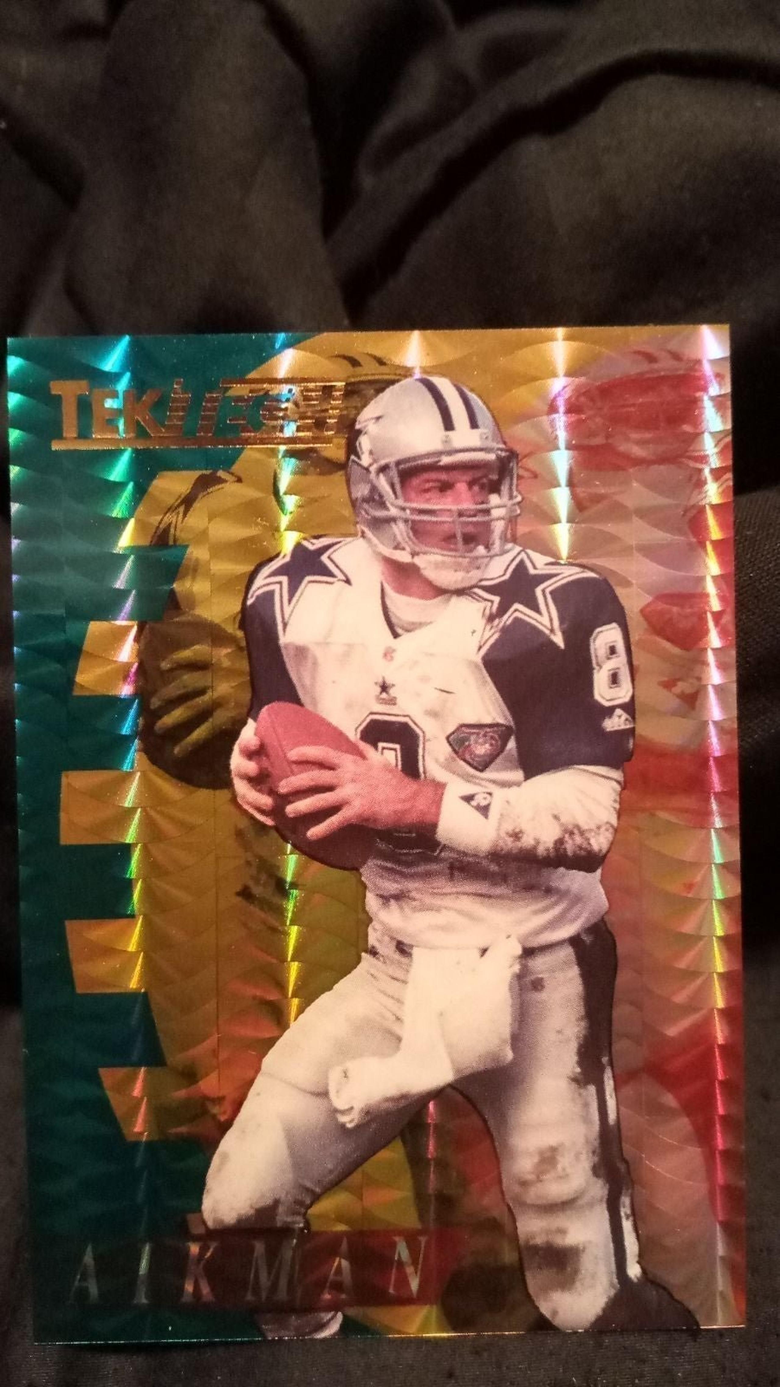 Troy Aikman 1995 Collectors Edge Card
