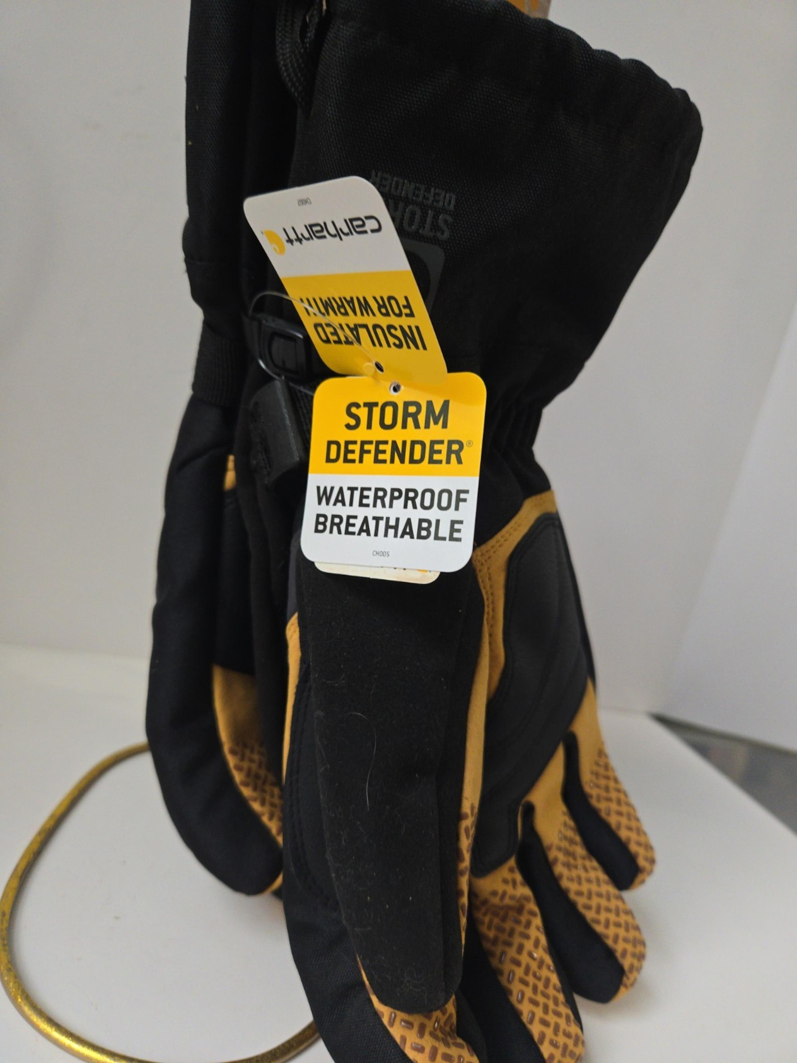 Carhartt Mens Work Gloves A726 Winter Insulated black/ brown Size Small