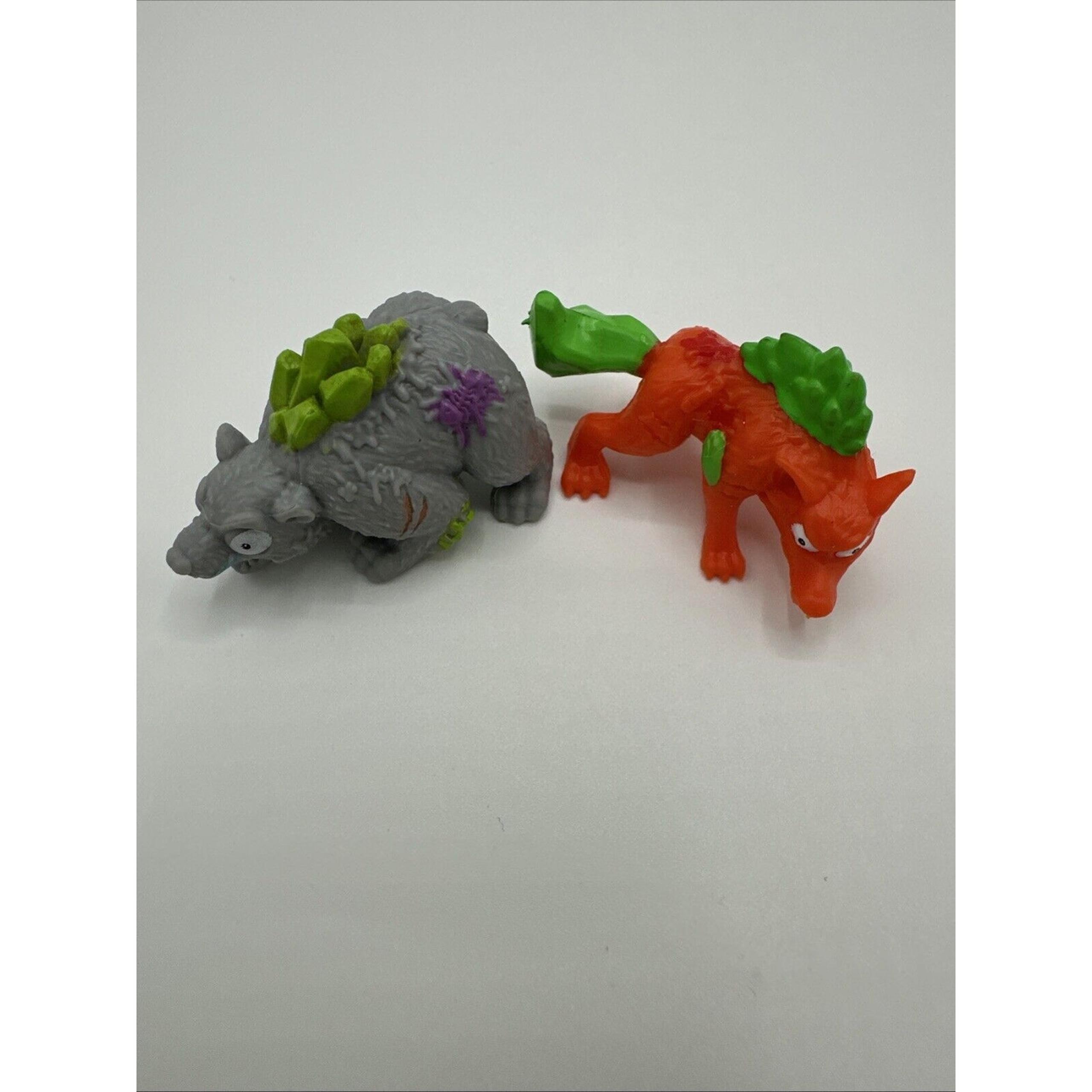 Small Zuru Smashers Figurine Toy Lot of 2 Action Figures Dolls Dino Ice Age 1.5"