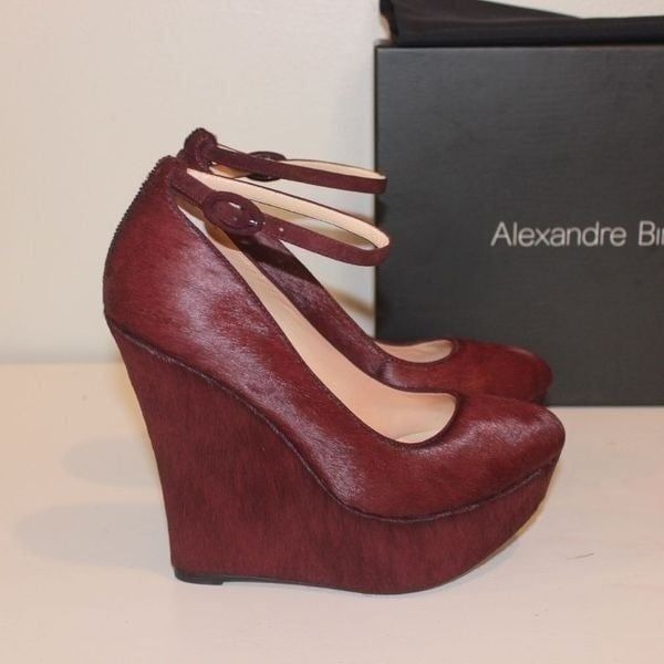 NEW Alexandre Birman Scarpin Prune Platform Shoes