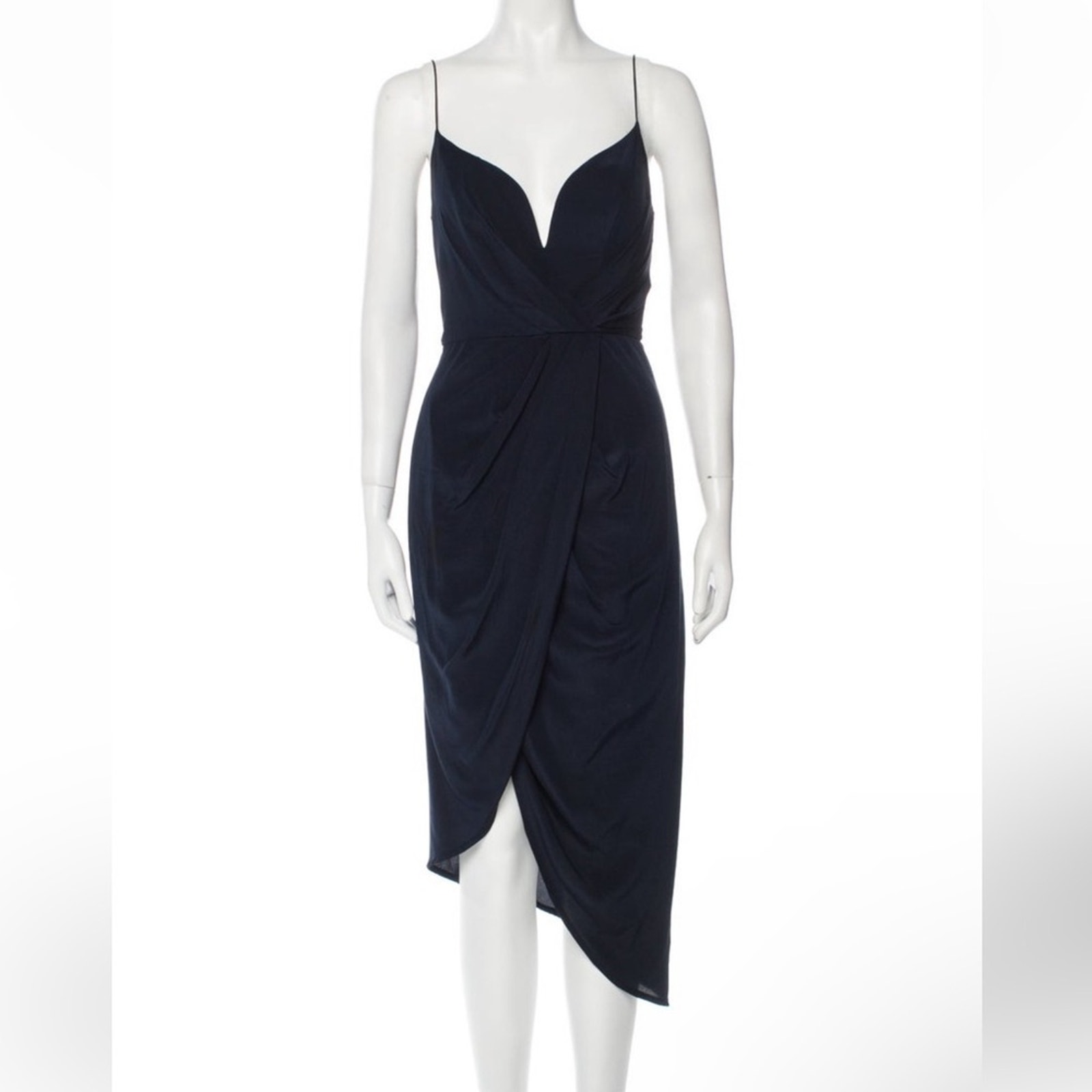 Zimmermann Silk Midi Draped Dress