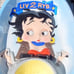 Betty Boop Liv2Ride Ceramic Chip n Dip Bowl