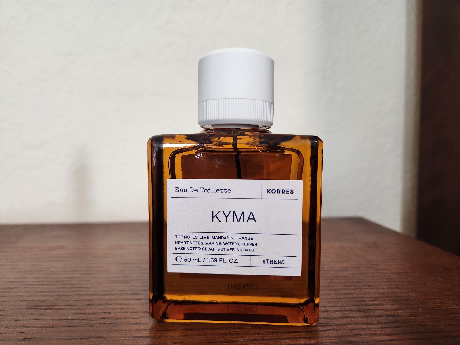 KORRES KYMA EDT for Men/unisex, Dermatologically Tested, Vegan, 50 ml