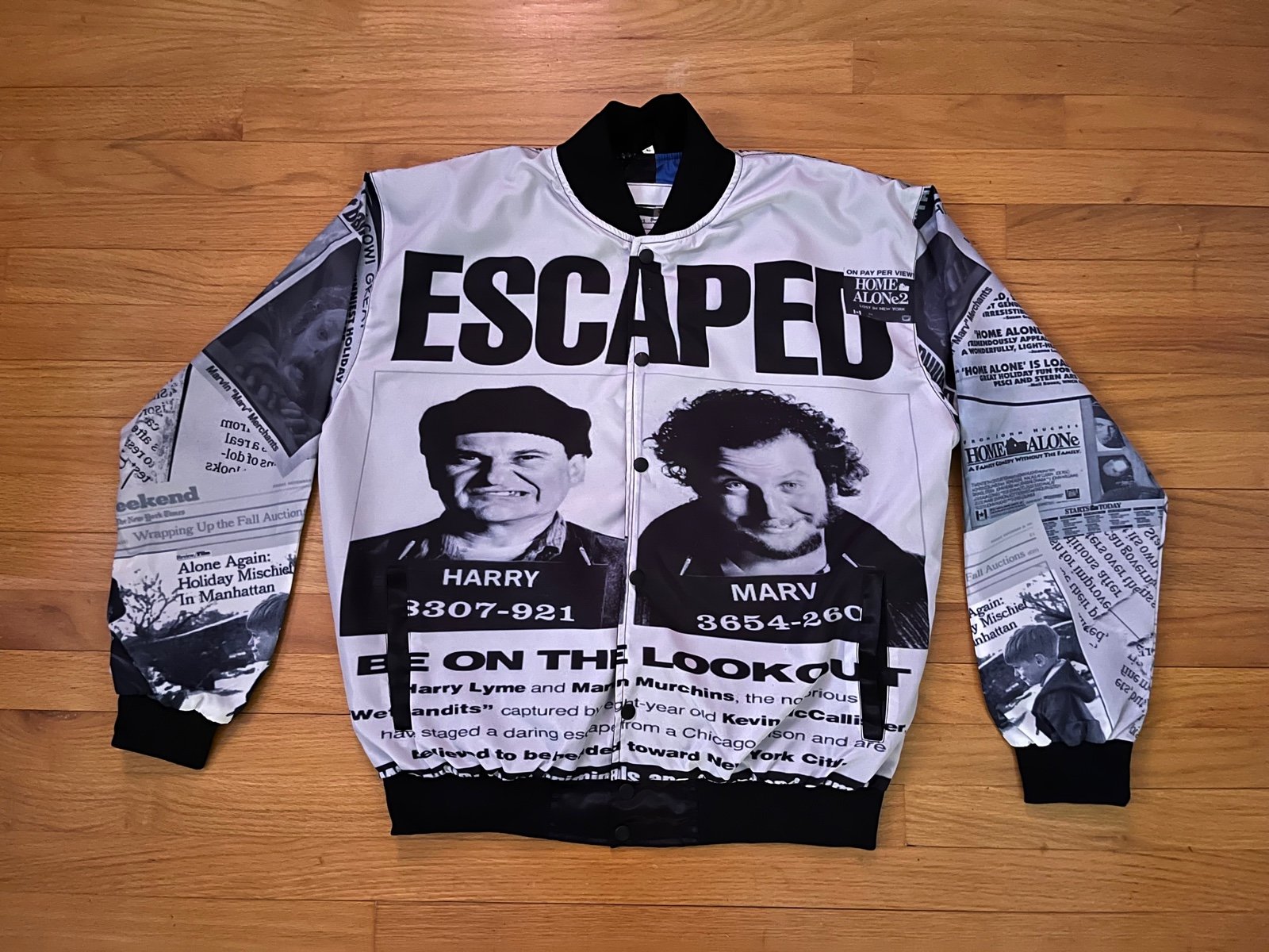 Home Alone 1&2 Wet Bandits jacket