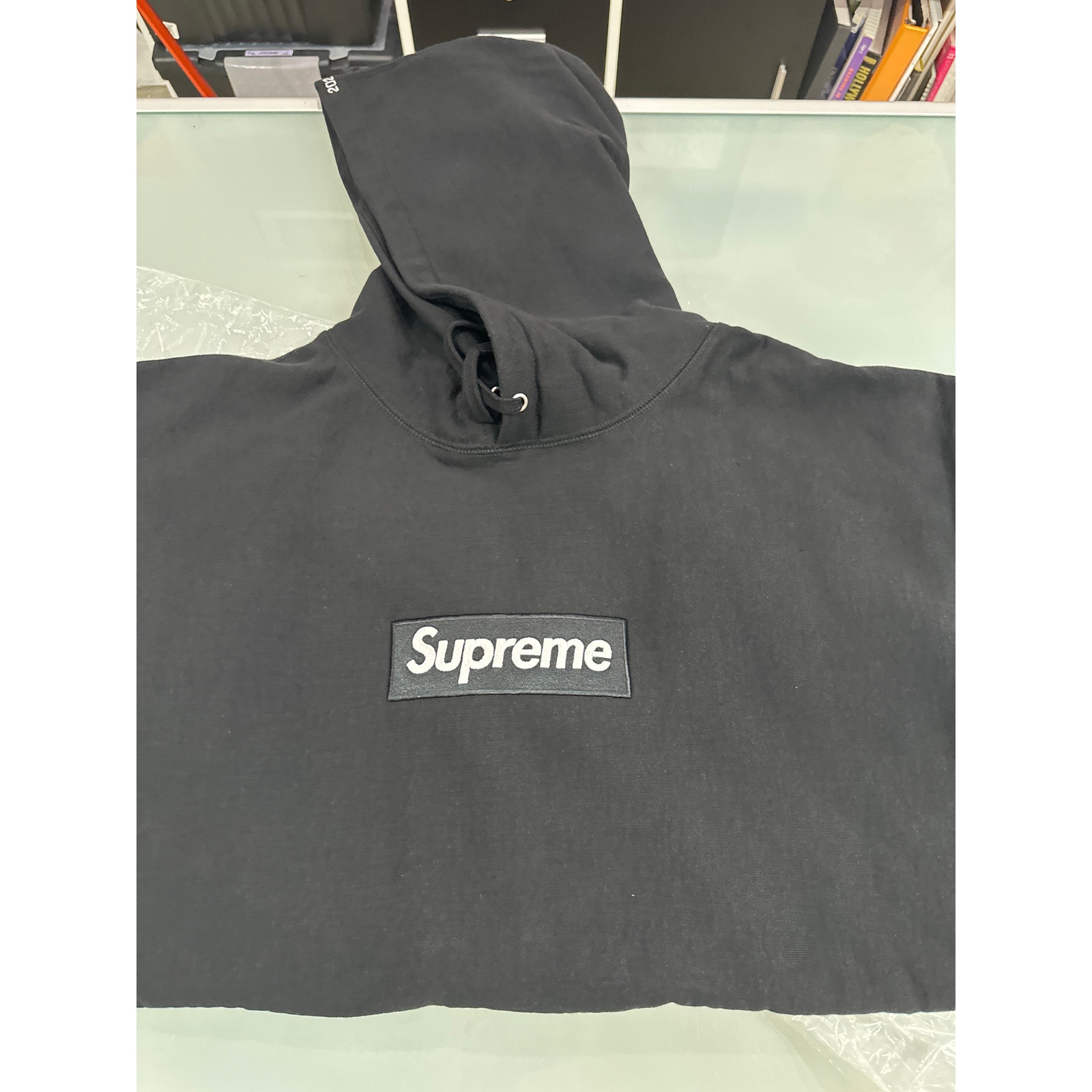 Supreme Box Logo Hooded Sweatshirt (FW24) Black 2XL