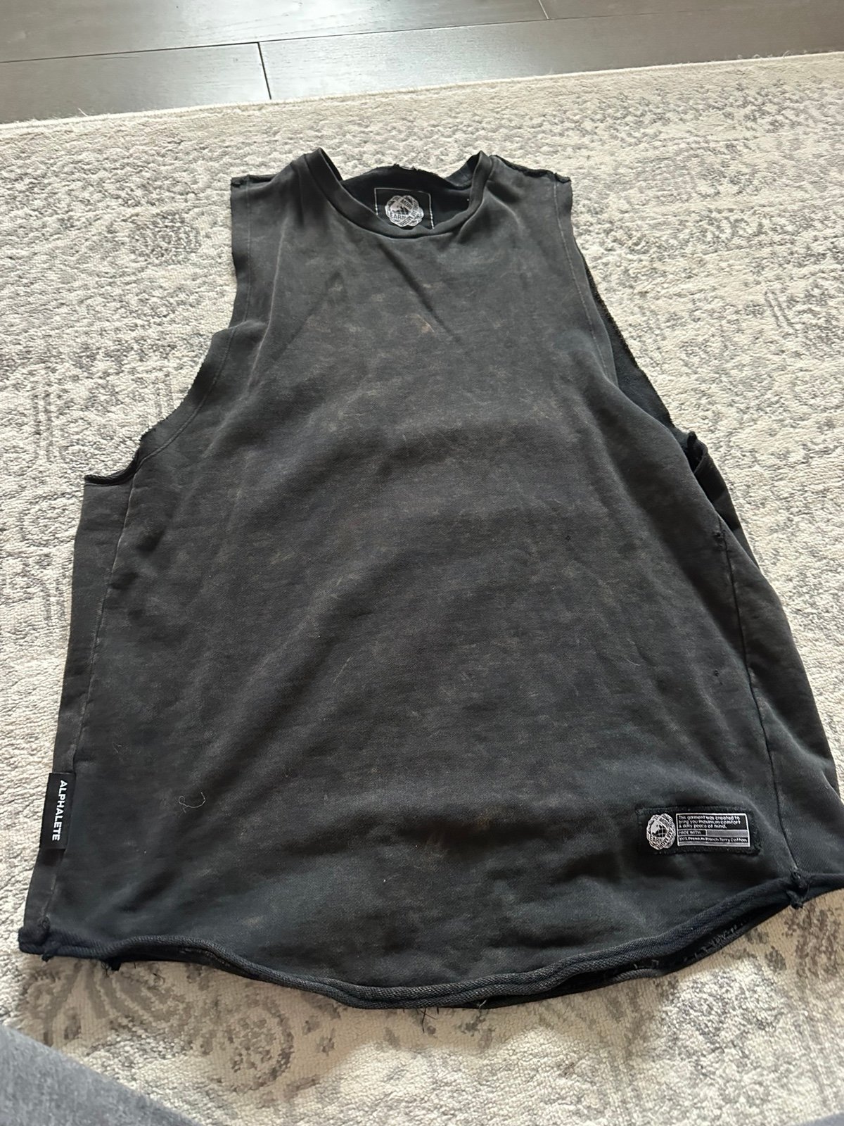Alphalete very terry cut off