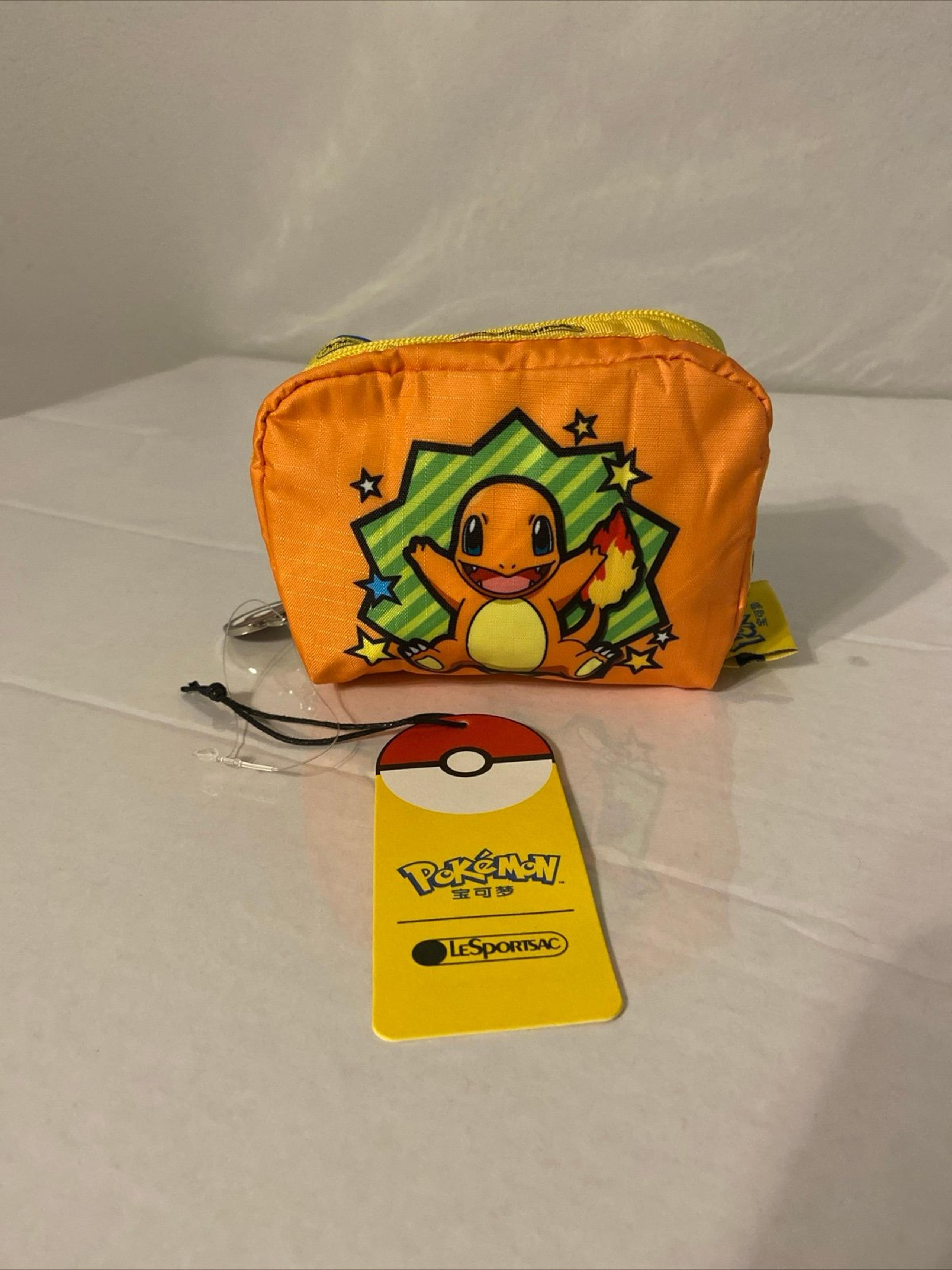 LeSportsac Pokemon collaboration Charmander & Eevee Pouch