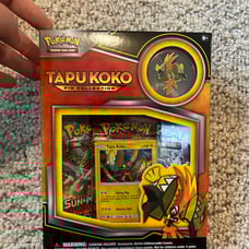 Pokemon Tapu Koko Pin Collection Box Factory Sealed