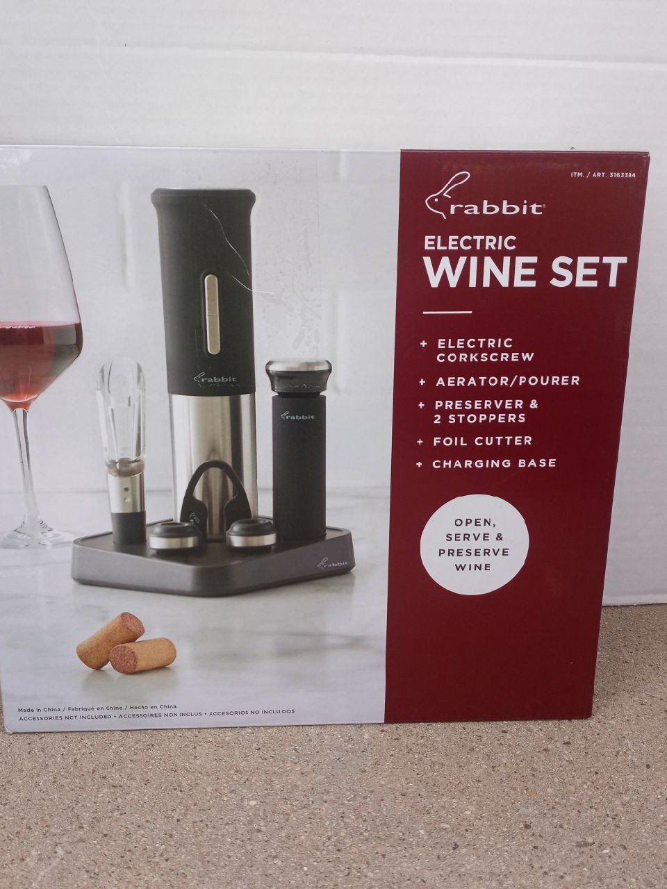 Rabbit Electric Wine Set
