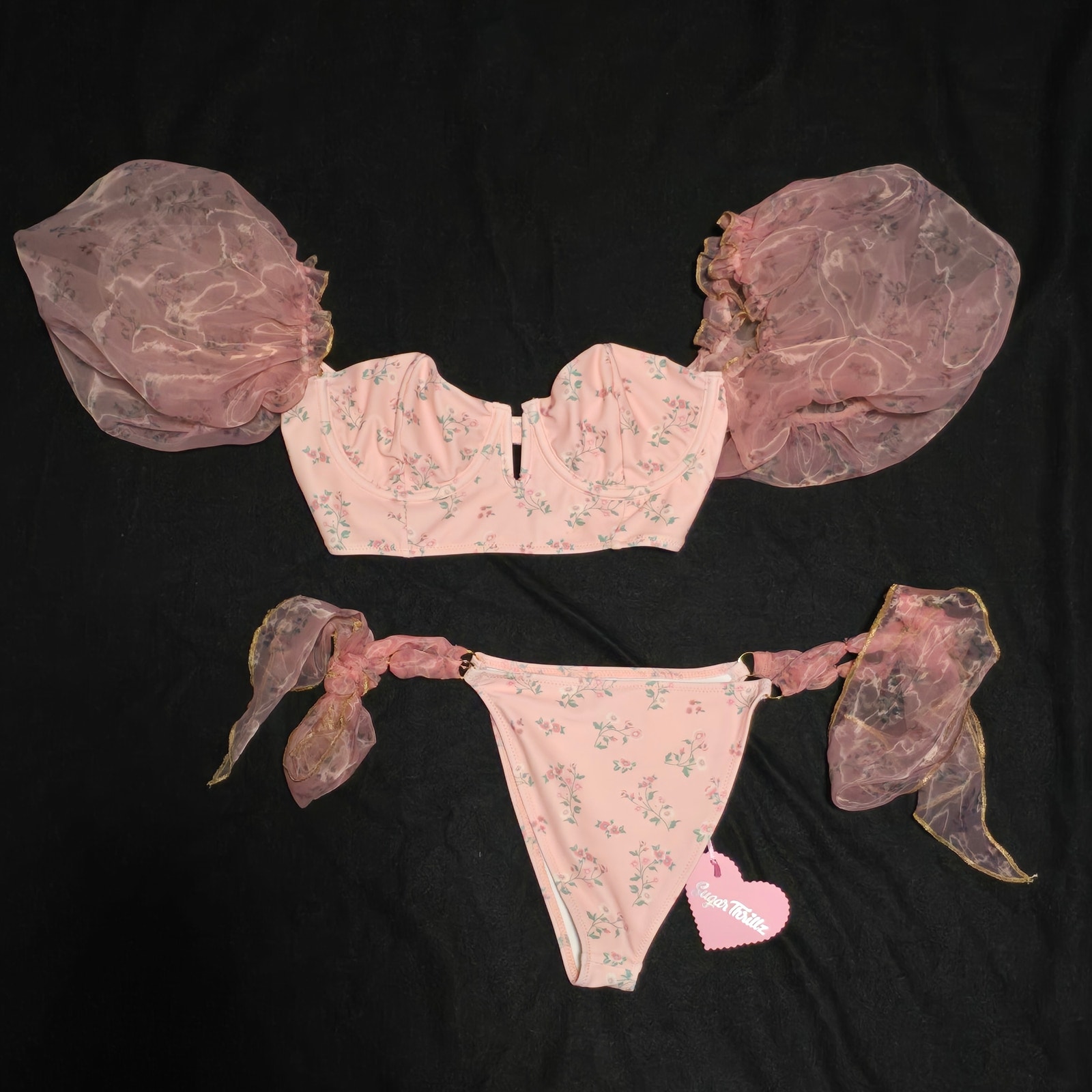 Sugar Thrillz Royal Gardens Bikini Set