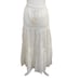 NWT Charlie Holiday white drawstring peasant maxi skirt - 6