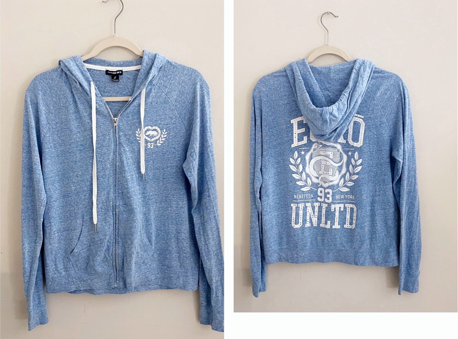 Y2k Ecko blinged vintage jacket festival