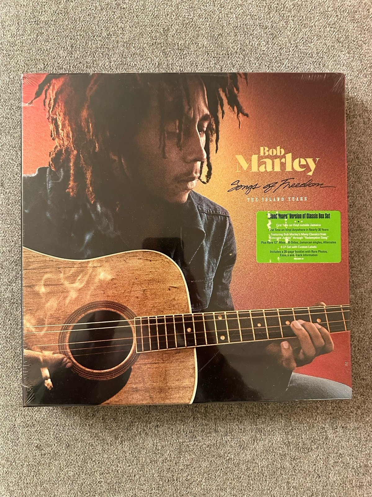 Bob Marley Songs of Freedom the Island Years Vinyl Box Set