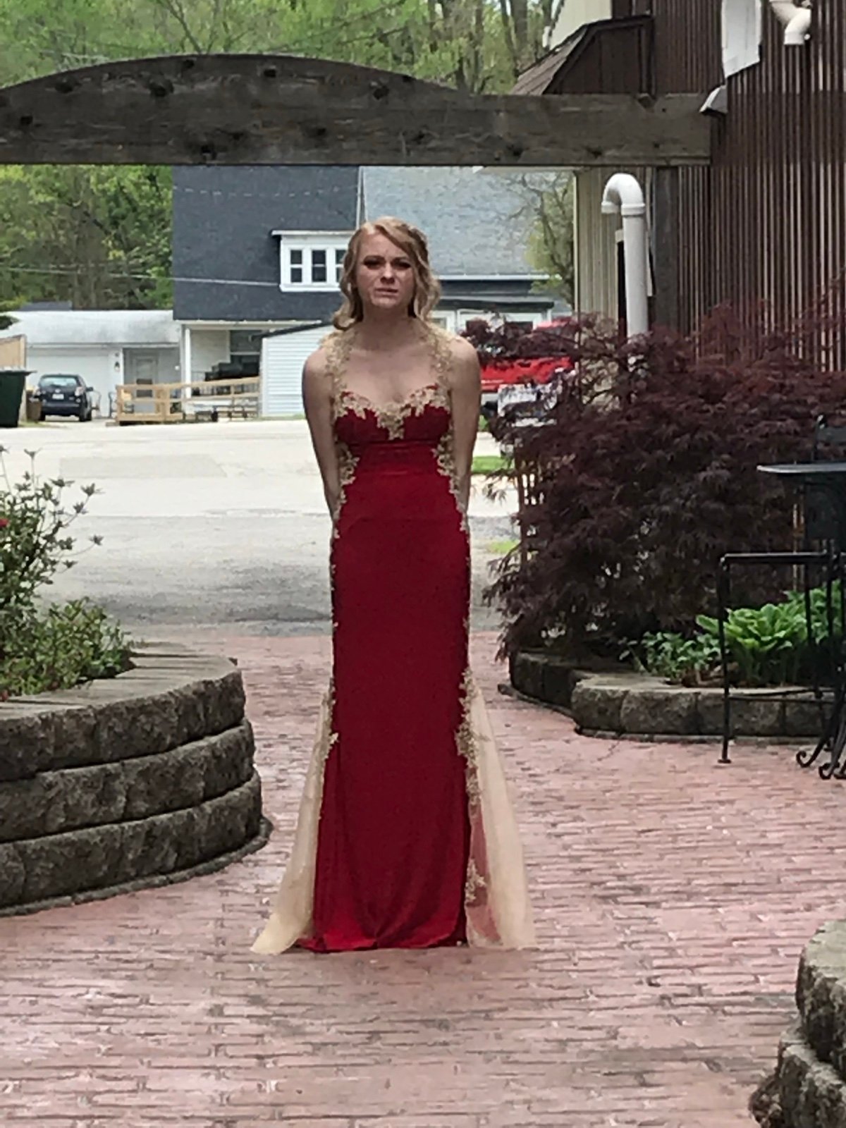 Red/Gold Gown