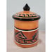 Tabletops Gallery Hopi Small Canister Hand Painted Hand Crafted