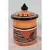Tabletops Gallery Hopi Small Canister Hand Painted Hand Crafted